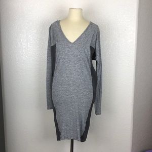 A|X Armani Exchange Gray Tunic Top Shirt ((small))